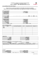 Internal Transfer Form School Information