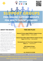 Support Groups poster spring 2024