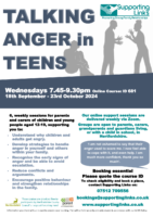 Supporting Links Talking Anger in Teens Autumn 24