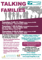 Supporting Links Talking Families Autumn 24