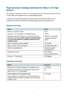 SEN Pupil Premium Strategy 2024-2025