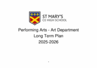 Art Long Term Plan 2025-26