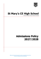 Determined SMHS Admissions Policy 2027-2028