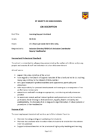 LSA Job Description